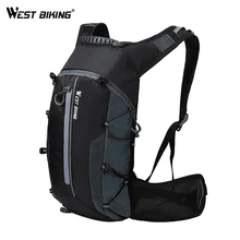 West biking saco de bicicleta à prova dwaterproof água ao ar livre esporte ciclismo mochila respirável saco de água escalada ciclismo hidratação mochila(China)