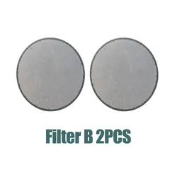 Set of 2 Reusable Stainless Steel Coffee Filters, 61mm Mesh (Filter B 2PCS)