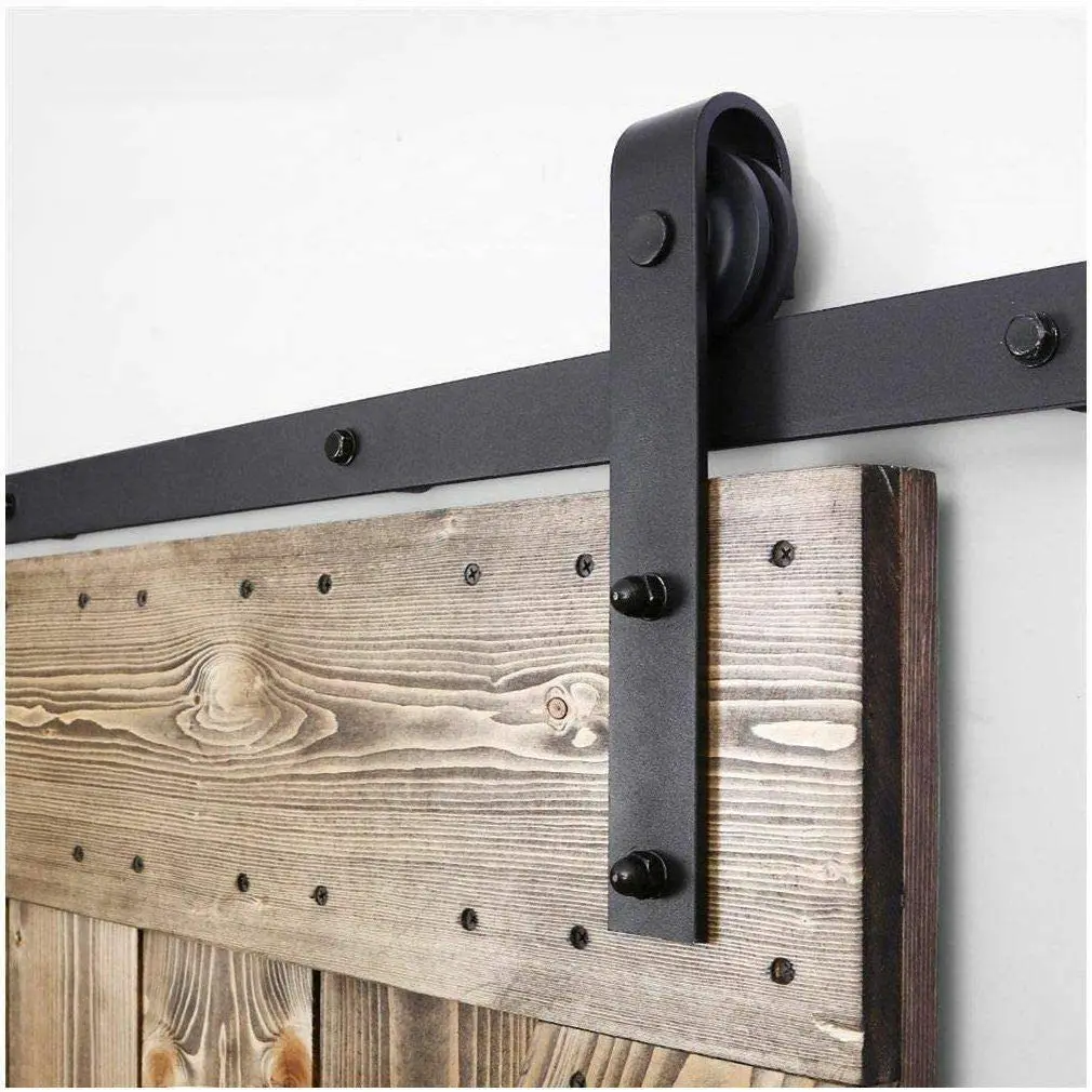 For Russian Sliding Door Barn Track Hardware Wood Barn Door Rail Hardware Sliding Door Track Kit Barn Door System Slide Kit