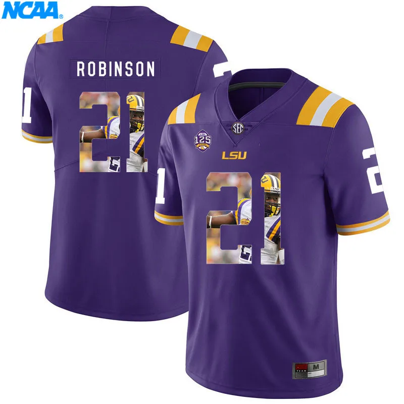Новое поступление высокое качество майки Rashard Robinson#21 колледж футболка ограниченной серии Майки S-XXXL