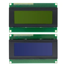 20x4 módulos lcd módulo 2004 lcd com led azul/amarelo verde backlight branco caráter