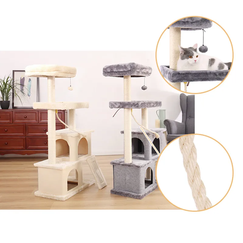 torre para gato, árvore, escalada, apartamento, jogo,