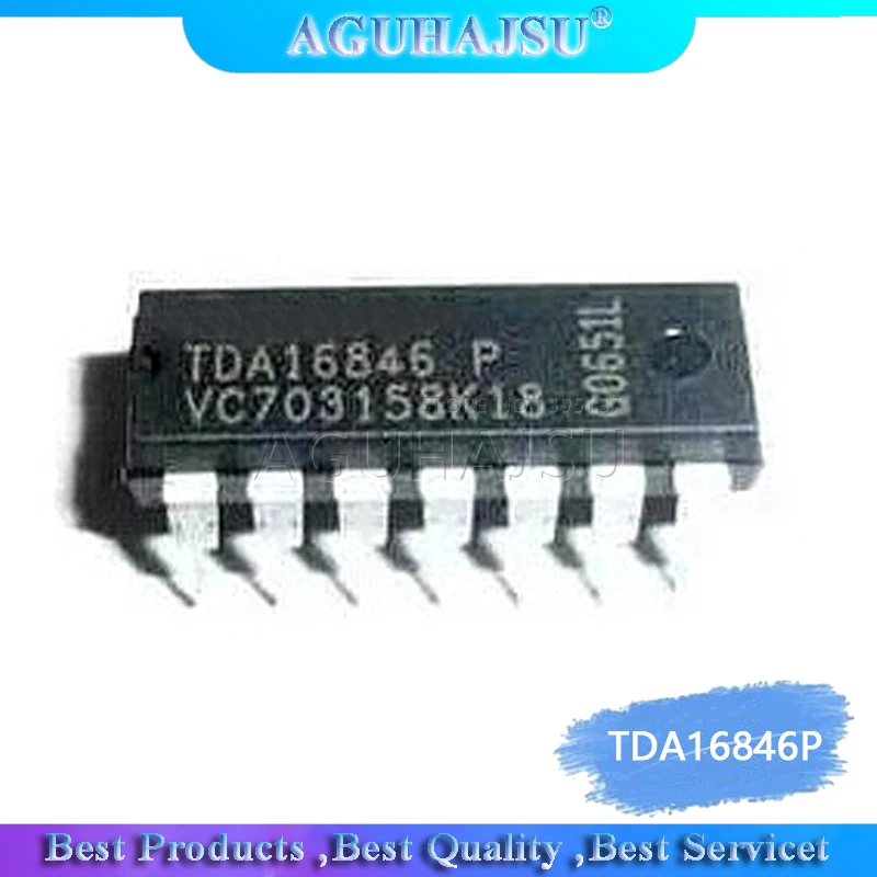 10pcs TDA16846P DIP-14 TDA16846-2P DIP14 TDA16846 DIP TDA16846-2 P | Электронные компоненты и принадлежности