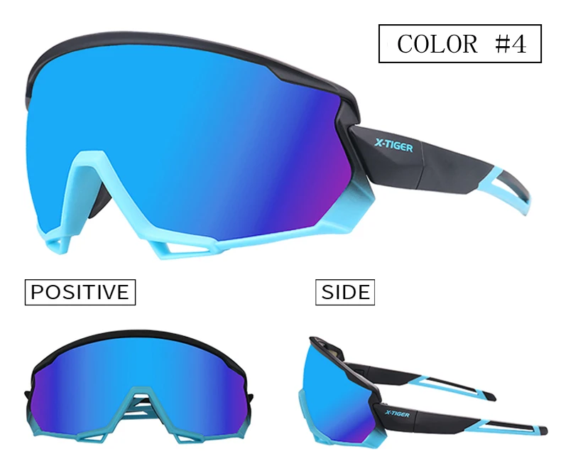 X-TIGER Pro Wind Cycling Glasses Polarized Sports Road Bicycle Glasses MTB Bike Sunglasses Goggles Mountain Bike Cycling Eyewear