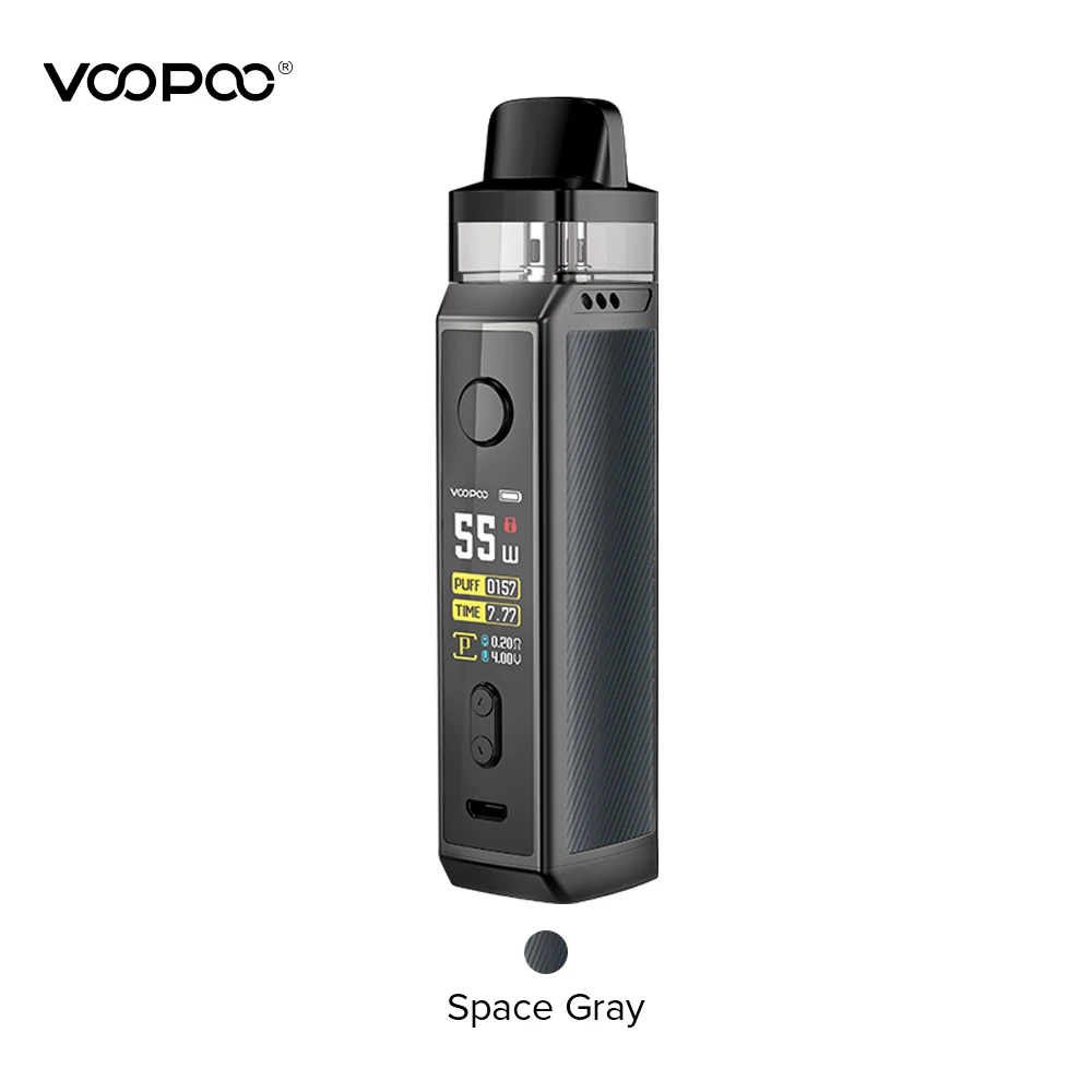 VOOPOO VINCI X комплект 70 Вт с 5,5 мл картриджем PnP VM1 VM4 катушка электронная сигарета Vape fit 18650 батарея испаритель - Цвет: Space Gray