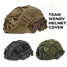 Balístico capacete à prova de balas capa com corda elástica para o exército tático