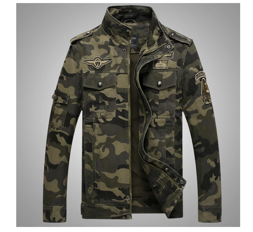 DIMUSI осенние мужские куртки-бомберы повседневные мужские Камуфляж Армейская военная форма пальто Мужская тонкая верхняя одежда ветровки куртки одежда