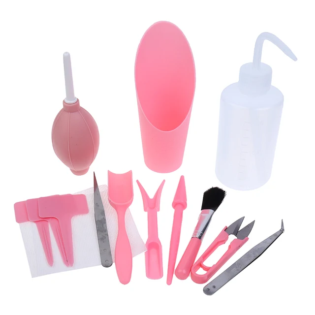 12Db/Set Seet Potte Garden Ültetvénykészlet Metszés Transzplantálás Otthoni Bonsai Ásás Zamatos Ültetési Öntözés Diy Szerszám