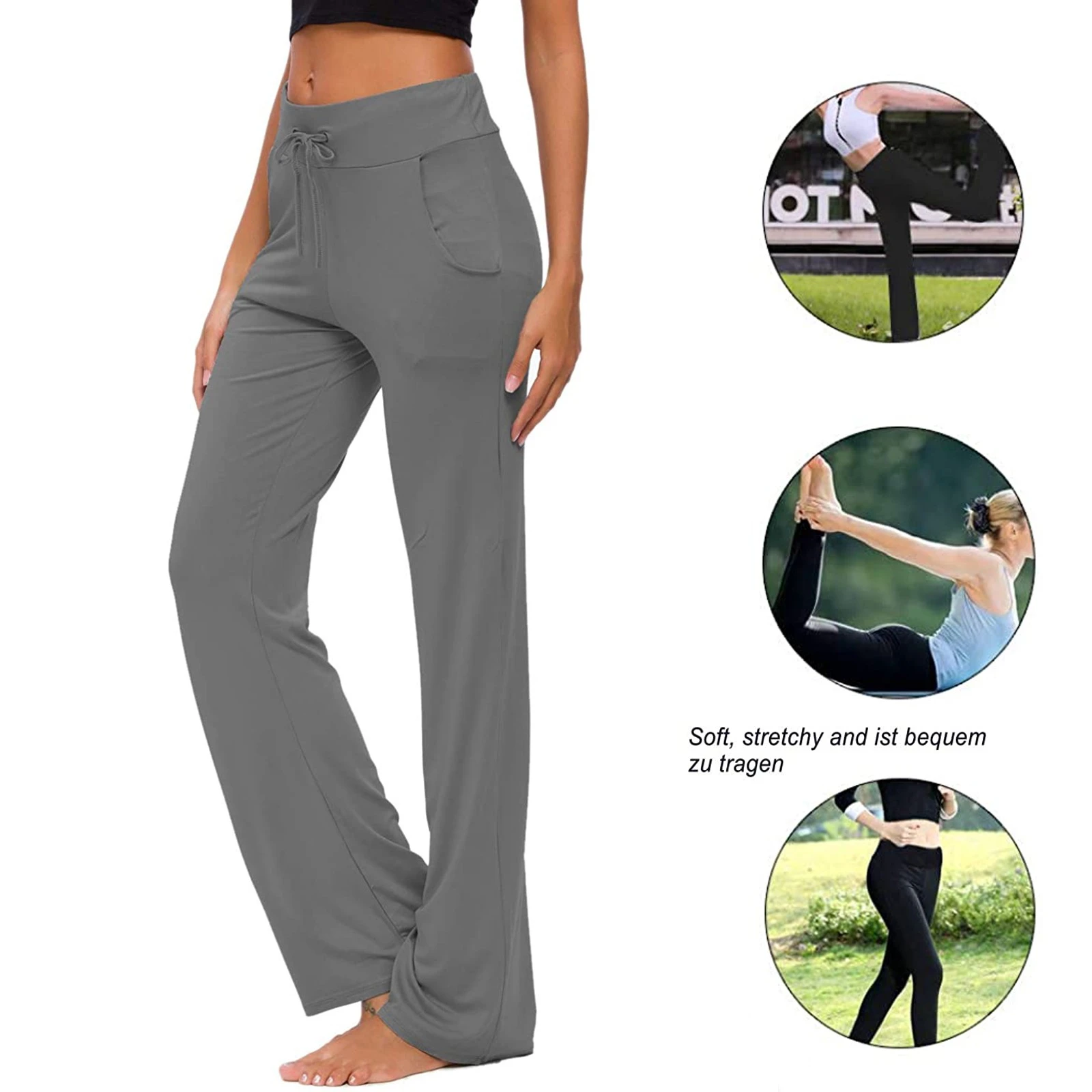 Wide leg running pants Outlet