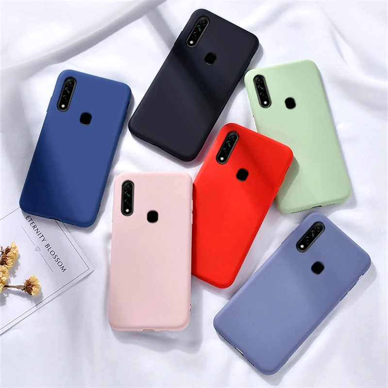For OPPO A31 2020 Case Rubber Skin Feel 