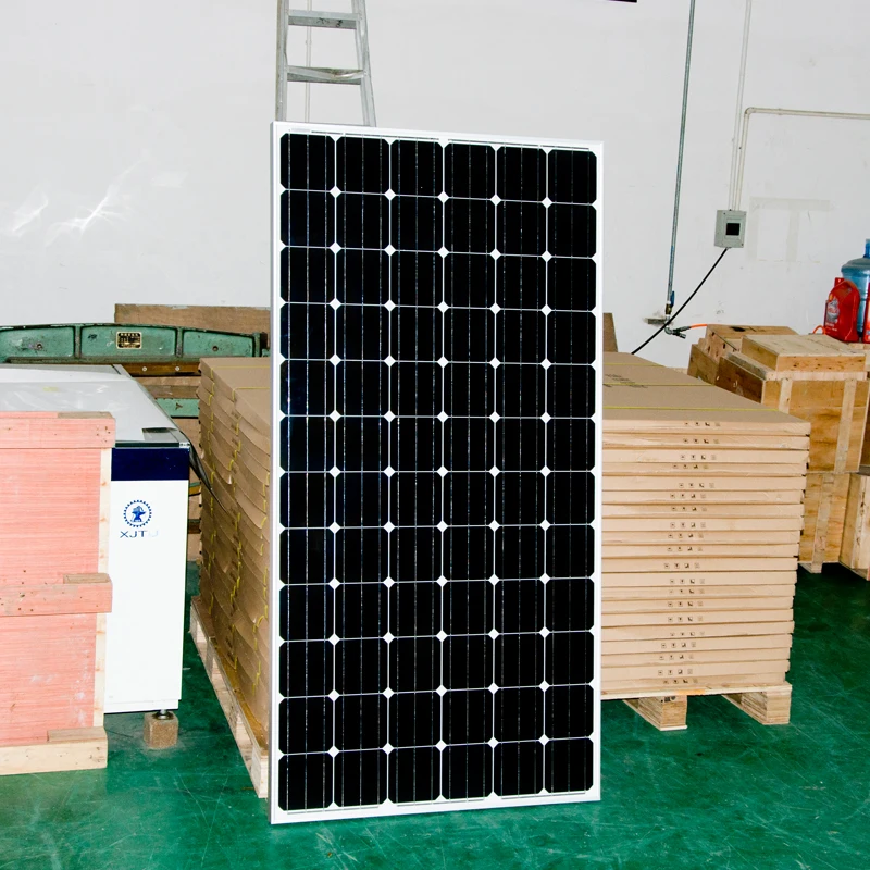 

Monocrystalline Solar Panel 300w 350W 24v 10Pc Solar Battery Charger Home System 3KW 220v 110V RV Off On Grid System Roof Boat