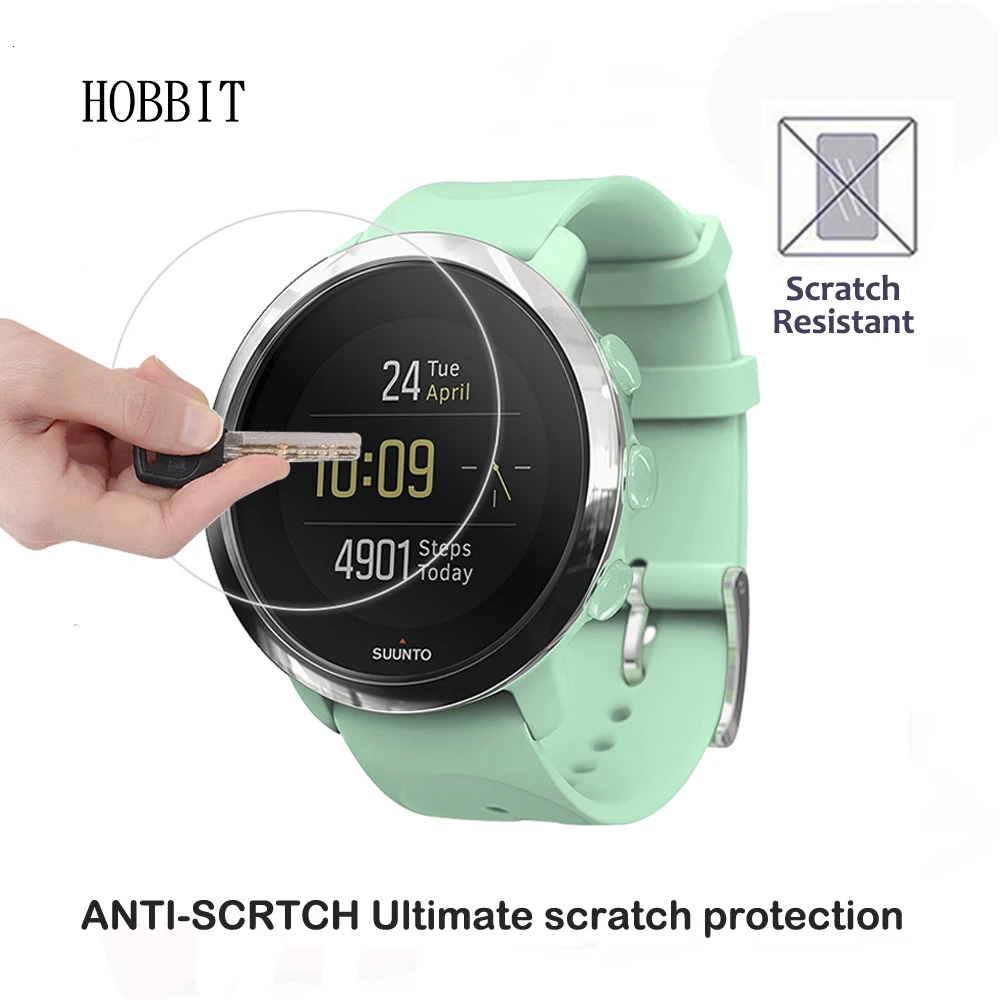 Для Suunto 3 Фитнес 0,3 мм 2.5D 9h закаленного Стекло Экран протектор против царапин смарт-часы, пленка для suunto