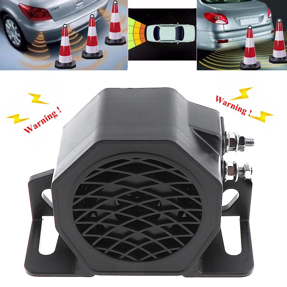 

Black 105dB Reversing Back up Alarm Horn Speaker for Motorcycle Car Vehicle