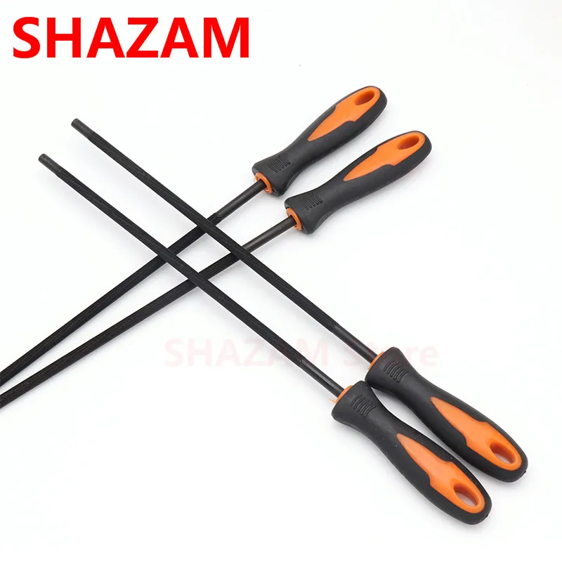 

Round Sharpening Chain Saw Sharpener Woodworking For Electric Small Large Chain Saw 4mm/4.8mm/5.5mm Bearing Steel File Hand Tool