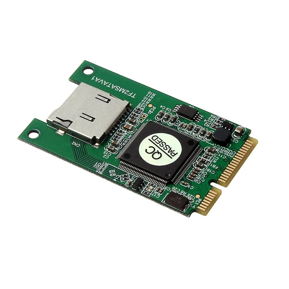 10 шт./лот Micro SD TF карта в Mini PCI-E mSATA SSD адаптер конвертер для ПК ноутбука