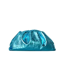 Роскошный дизайн, сумочка, модная блестящая цветная сумка-конверт, высокое качество, яловая кожа, повседневный клатч, сумки через плечо, Bolsa