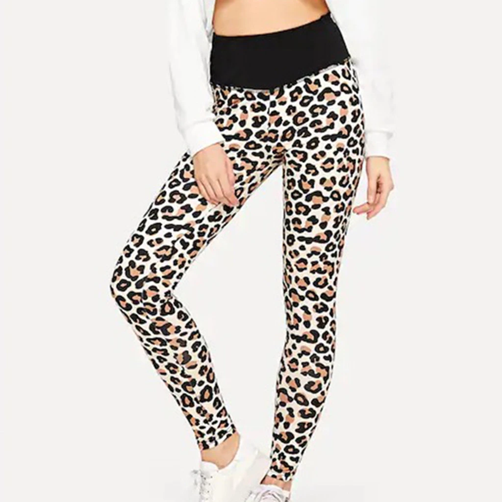 leopard workout leggings