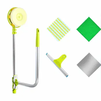

NEW Multi-Functional U Shape Telescopic High-rise Window Glass Cleaner Dust Brush For Washing Window Mirror Cleaning Tool