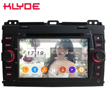 

Klyde 4G Android 9 Octa Core 4GB RAM 64GB ROM DSP Car DVD Multimedia Player Radio For Toyota Land Cruiser Prado LC120 2004-2010