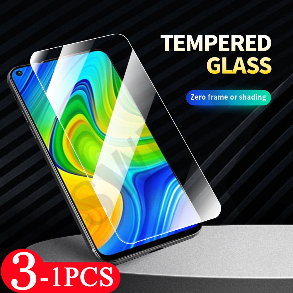 

Закаленное стекло для Redmi note 10, 9 pro Max, 10S, 9S, 9T, 8, 8T, 7, 7S, 10X 5G, защитная пленка для экрана смартфона, 3-1 шт.