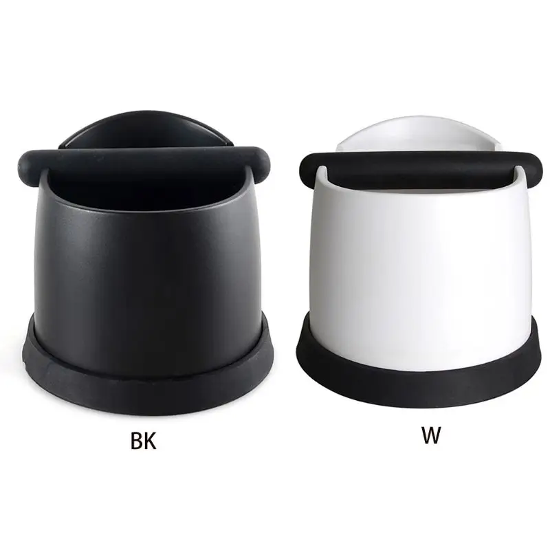 ABS coffee Knock Box Жесткий пластик coffee Knock Box с силиконовым нескользящим основанием