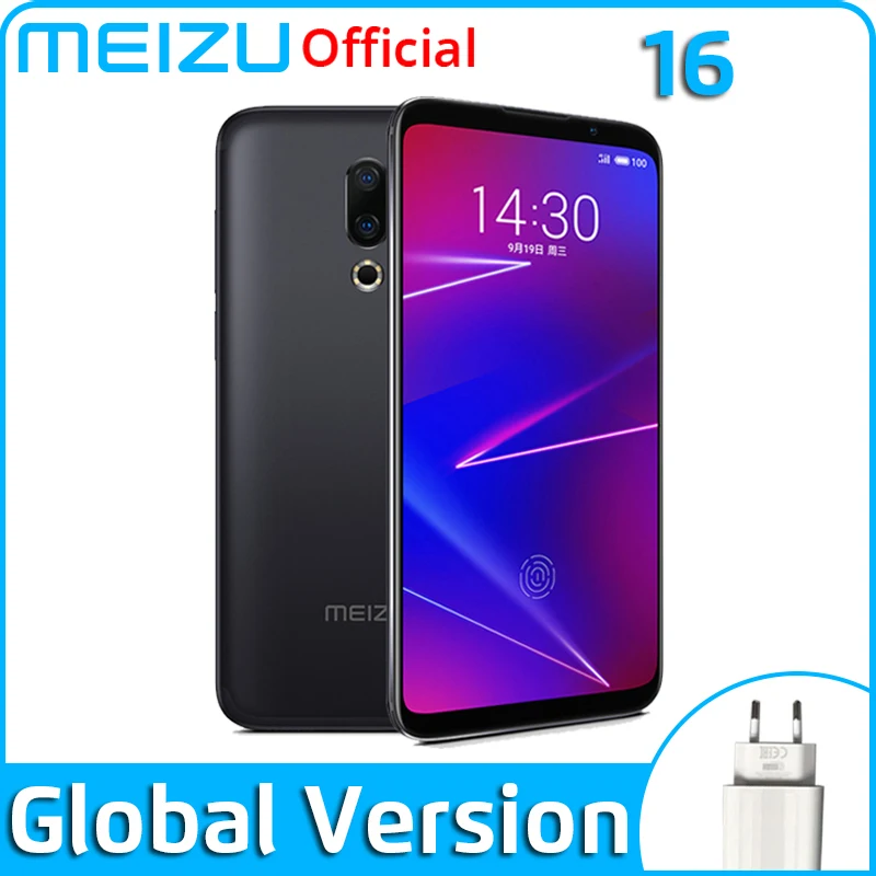 Meizu 16 смартфон с восьмиядерным процессором Snapdragon 710 ОЗУ 6 ГБ ПЗУ 64 20 МП 3100