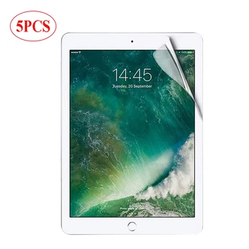 

5 PCS PET Soft Protective Film for Ipad 10.2 7th Gen 2019 Air PRO 10.5 11 2020 9.7 2017 Screen Protector for Ipad mini 1 2 3 4 5