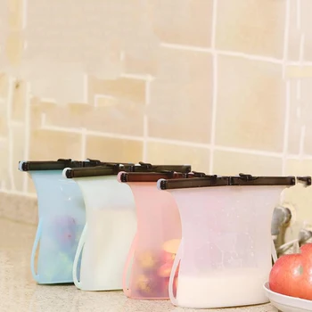

Kitchen Food Sealing Storage Bag Silicone Food Preservation Containers Refrigerator Fresh Bags Versatile Cooking