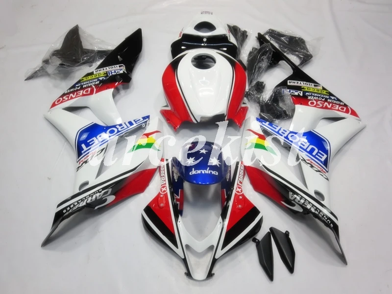 Мотоцикл литья под давлением обтекатель Подходит для Honda CBR600RR CBR 600RR F5 2007 2008 CBR 600 RR CBR600 07 08 Обтекатели белый красный синий