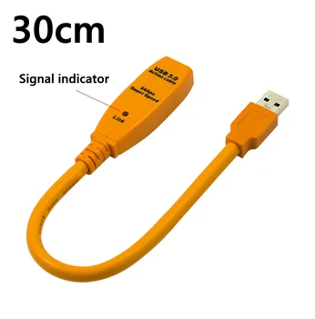 

USB3.0 signal amplification cable Active on-line shooting amplifier USB power supply is insufficient and extended data cable