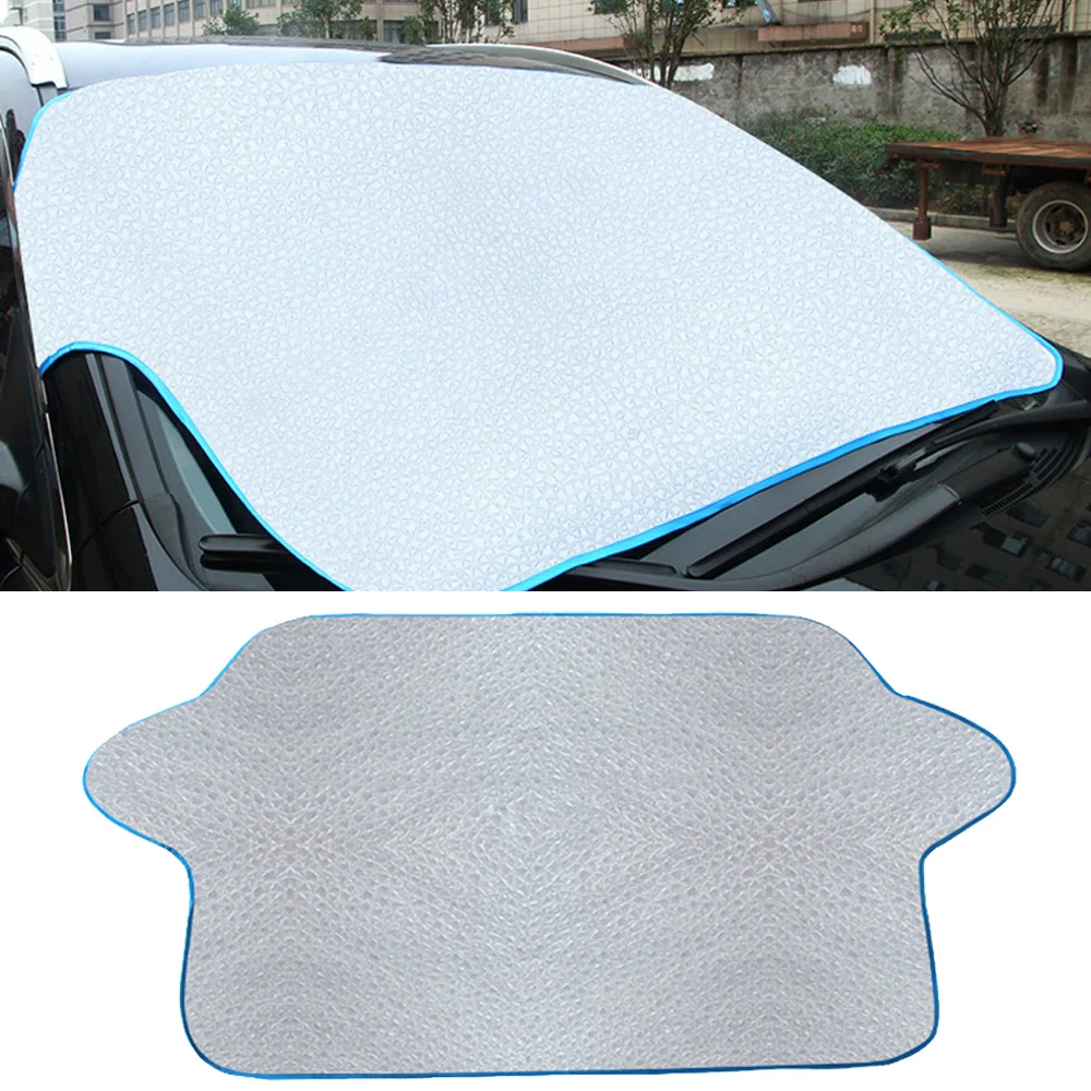 1 шт., защита от снега на лобовое стекло автомобиля, защита от ледяной пыли, мороза, зима 190x95 см, поставки