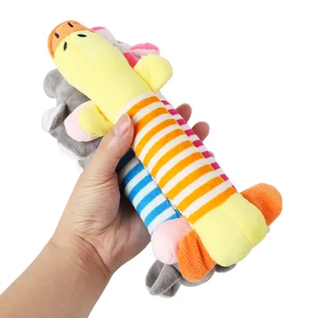 

Squeaky Plush Dog Toys Funny Squeaker Musical Durable Activity Sleeping Plush Dog Toys