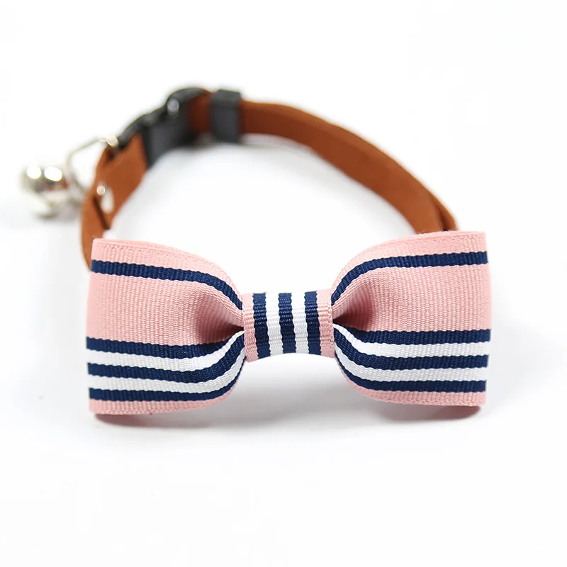 Cat Collar Necklace Adjustable Camouflage Bow Collar Leatherwear Charm Soft Material For Medium Small Cats Necklace Dogs Collar