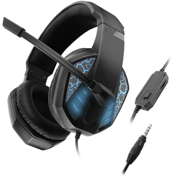 

Stereo Sound Over Ear Deep Bass Gaming Headset Ergonomic Onmidirectional Noise Cancelling With Microphone Sweatproof For Laptop