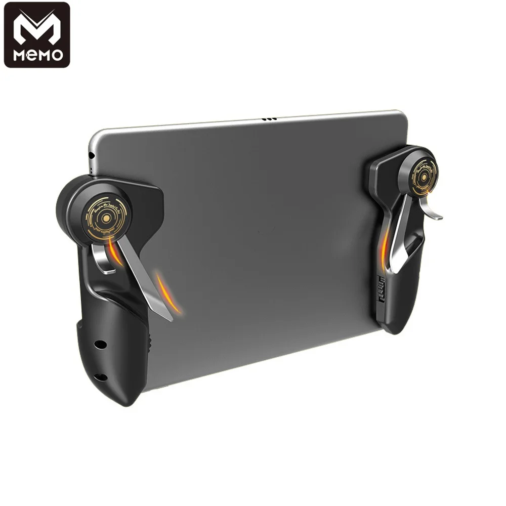 One Pair MEMO Six Finger Super Games Trigger Joysticks for PUBG Mobile Game for Tablet for iPAD Android iOS Phone Game Gamepads|Gamepads| - AliExpress