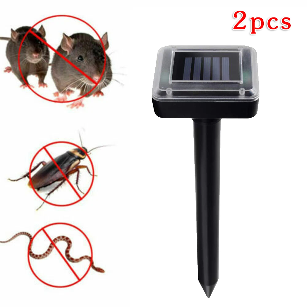 2 шт Открытый Солнечный Отпугиватель Моль мыши грызуны шреды животных