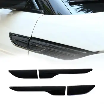 

2pcs For Land Rover Range Rover Evoque Black Side Air Vent Outlet Cover Trim 2012-2017