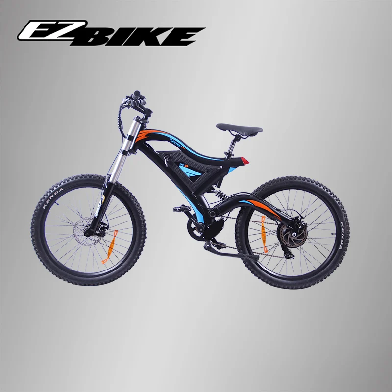 Excellent EZBIKE 500W motor electric bike Shoulder shock absorption Snow road ebike Independent model bicycle High quality Mountain bike 5