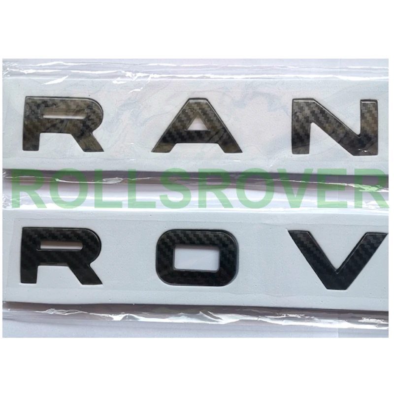 

Наклейка из углеродного волокна для переднего капота и заднего багажника Range Rover Sport Evoque