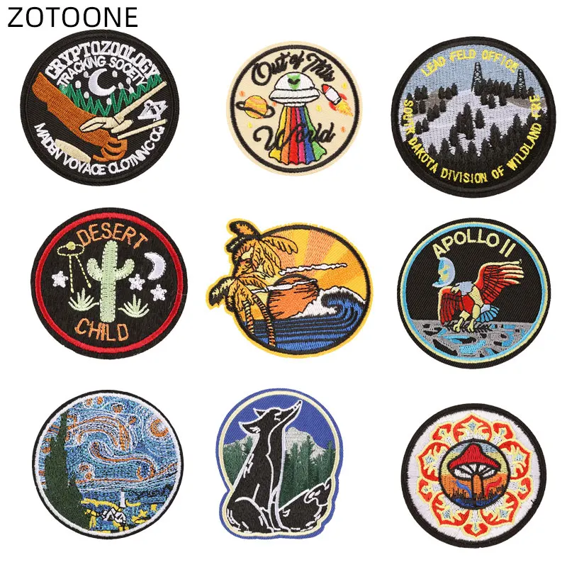 1Pc Eagle Embroidered Patches Badge Craft DIY for Coat Jacket Pants