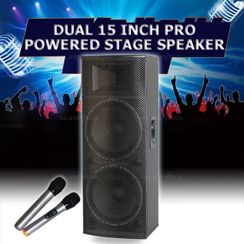 

Good Sound Quality USB SD Card DVD CD FM Radio Professional Stage Speaker