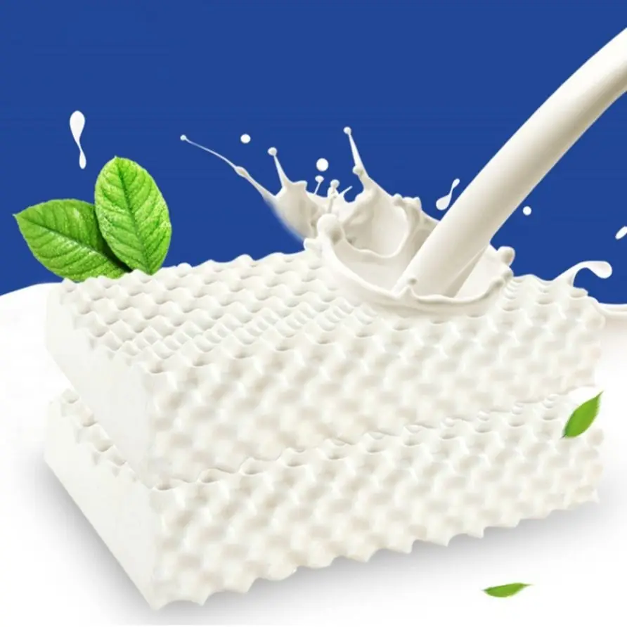 SB corrects sleeping position Pure latex pillow 58*36*11/13 Home use Cervical Protect Spine Massage Spike Spa Pillow Anti-mite