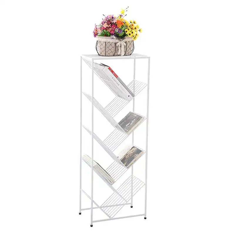 

Multilayer Simple Bookshelf Receiving Shelf Simple Modern Ground Children's Bookshelf Tree Bookshelf