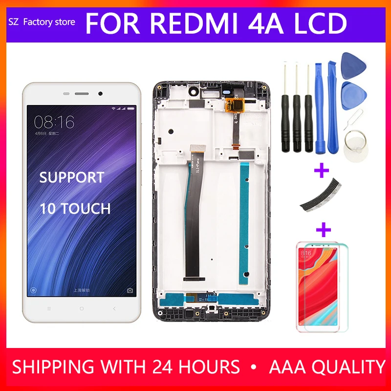 

5.0 inch Screen Replacement for Xiaomi Redmi 4A LCD Display & Touch Screen Digitizer Frame Assembly Set 1280*720