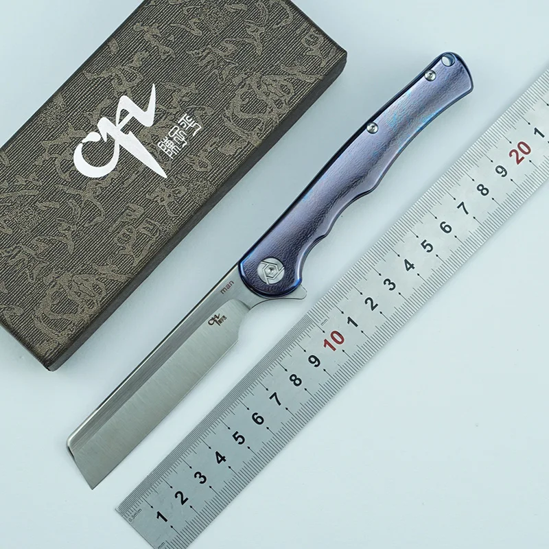 Складной нож CH MAN Flipper S35VN клинок с подшипником и шарикоподшипником ручка из