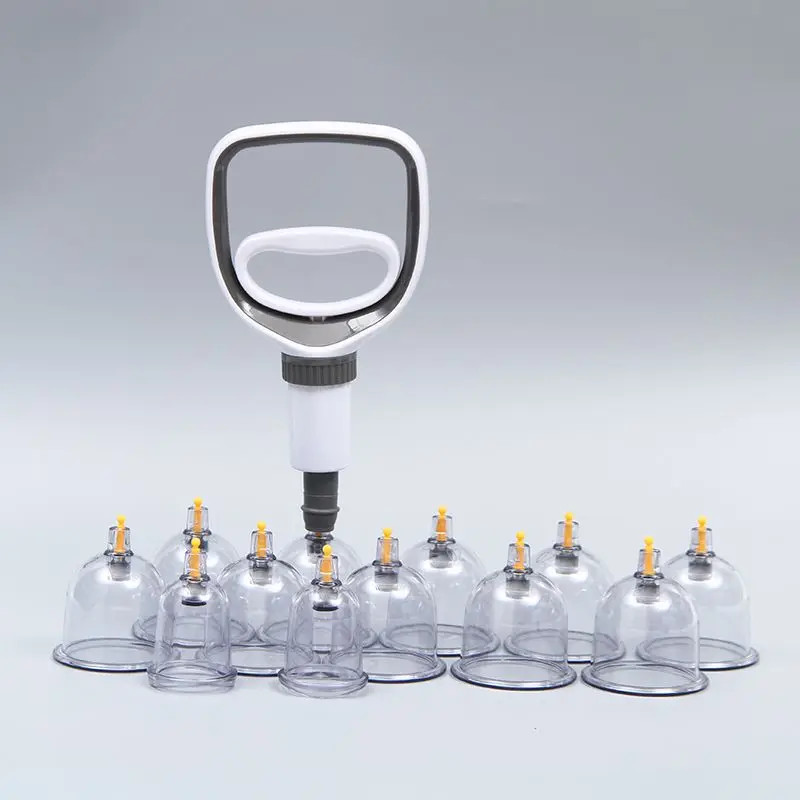 24 Cans For Massage Vacuum Cupping Set Chinese Medicine Physiotherapy Cellulite Body Cups Cupping Therapy Heathly Care 4