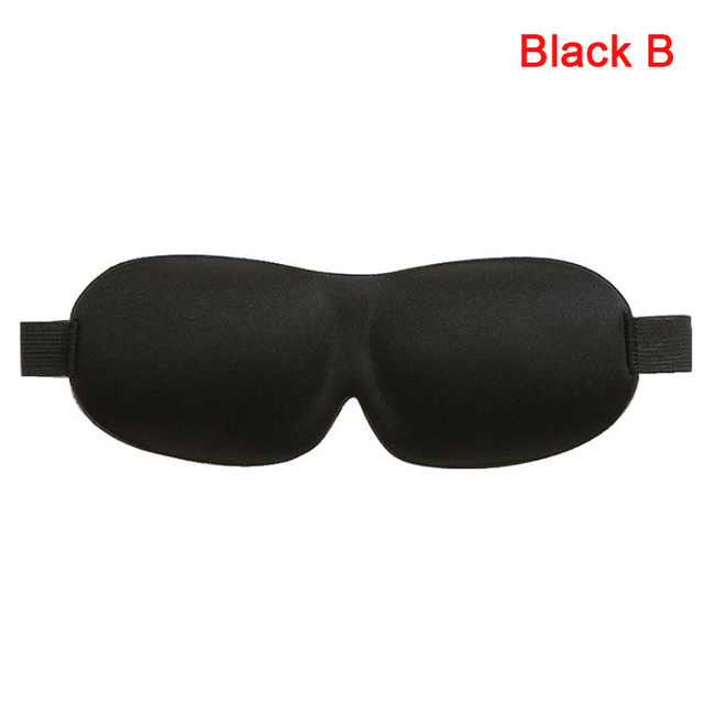 3D Natural Sleep Eye Cover Mask Shade Patch Portable Blindfold Travel Eyepatch