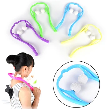 

1pcs Massager Roller Ball Self-massage Tool Comfortable Neck Shoulder Back Pain