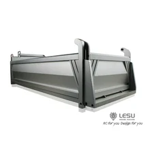 1/14 LESU 45 см 17,7 ''металлический автомобильный бункер ковш для TAMIYA 8X8 RC самосвал