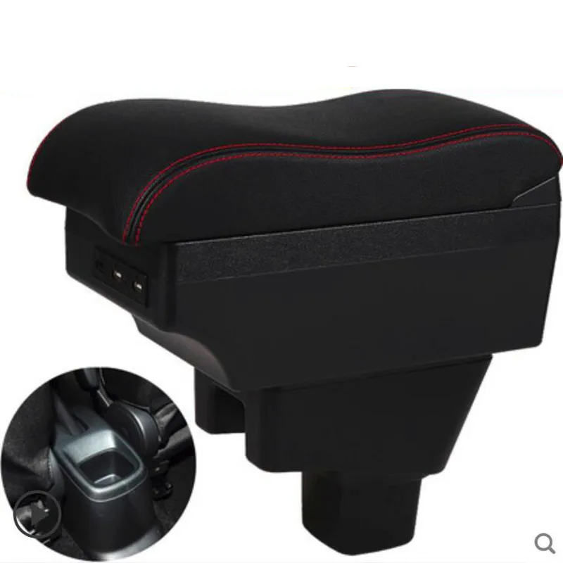 For For SUZUKI SX4 2006-2018 Armrest Box Central Store Content Box with Ashtray